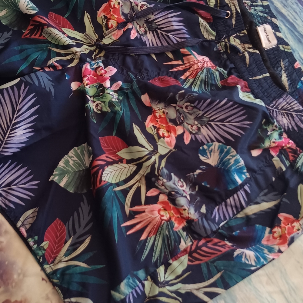 Floral Athletic Men's Shorts